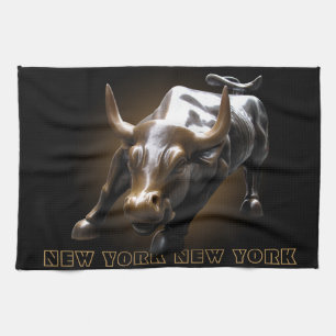 New York Towel Personalised NYC Souvenir Tea Towel