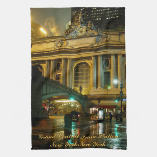 New York Towel Personalised NYC Souvenir Tea Towel