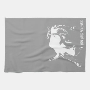 New York Towel Personalised NYC Souvenir Tea Towel