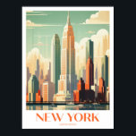 New York Travel Print Wall Art<br><div class="desc">Experience the awe-inspiring beauty of the Big Apple with our New York Travel Print Wall Art. Let the iconic cityscape of New York City transform your living space into a vibrant urban oasis. This captivating piece of wall art allows you to bring the energy and charm of NYC into your...</div>
