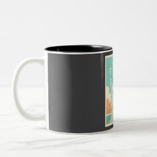New York Travel Two-Tone Coffee Mug