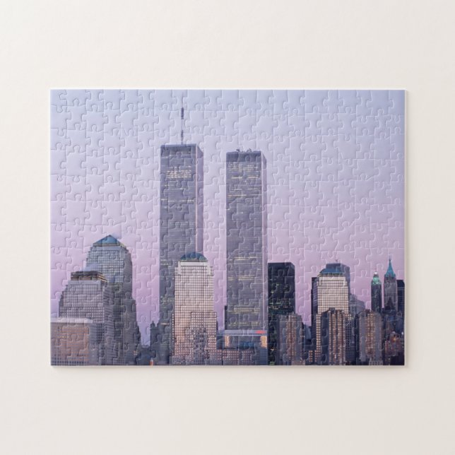 New York Twin Towers Jigsaw Puzzle (Horizontal)