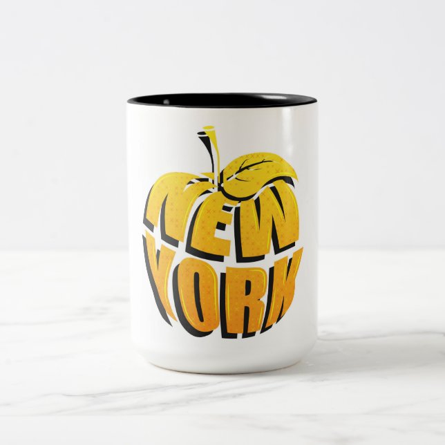 New York Two-Tone Coffee Mug (Center)