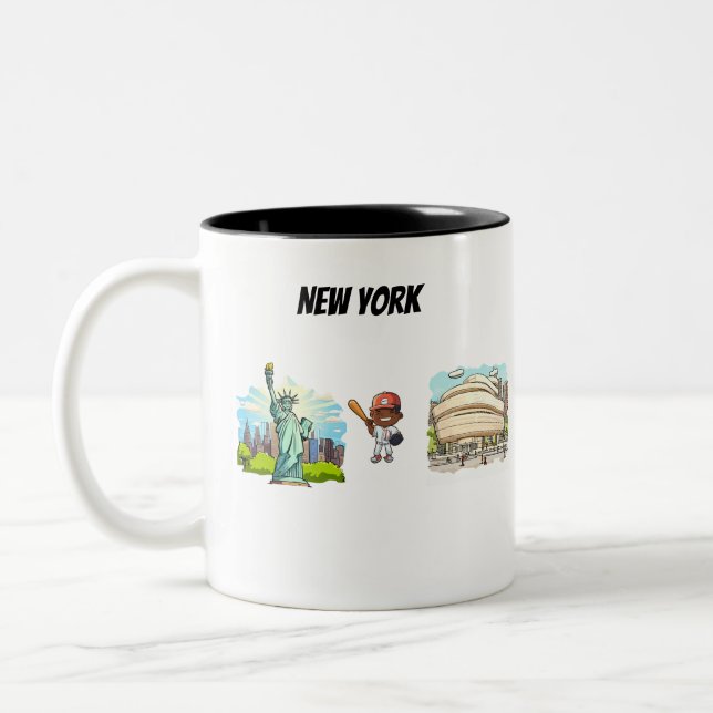New York Two-Tone Coffee Mug (Left)