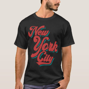 New York typography design vintage T-Shirt