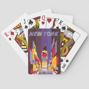 New York Unedited Vintage Photos Old Aesthetic Pic Playing Cards