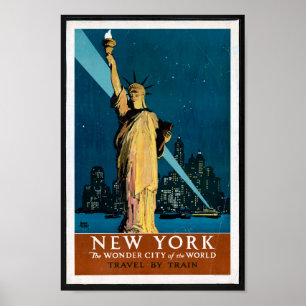 New York Unedited Vintage Photos Old Aesthetic Pic Poster