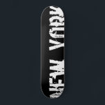 New York - Urban Style - Skateboard<br><div class="desc">black and white urban style design</div>