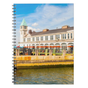 NEW YORK,  USA - SEP 22,  2015: New York peer on t Notebook