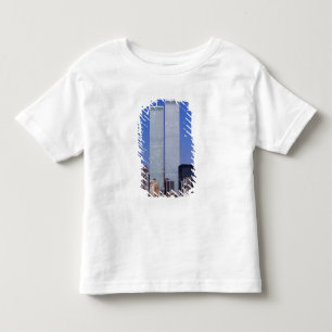 New York, USA. Twin towers of the famous World Toddler T-Shirt