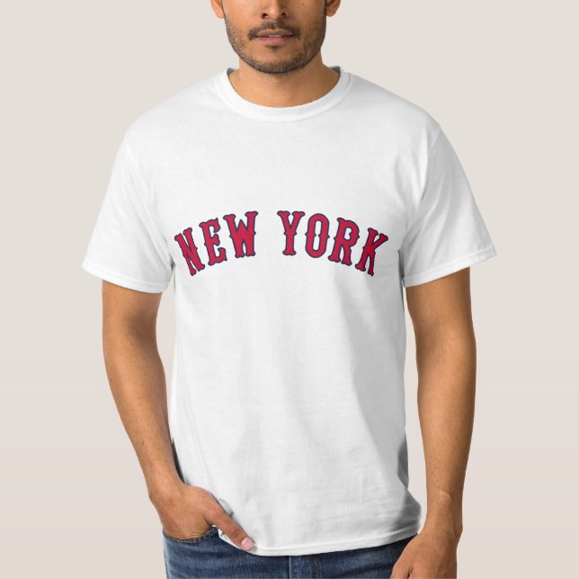 New York Versus Boston Rivals T-Shirt (Front)