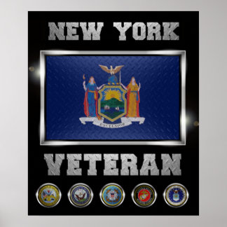 New York veteran poster