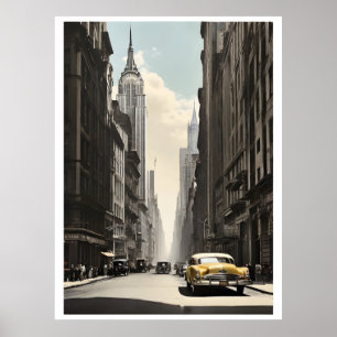 New York vintage poster