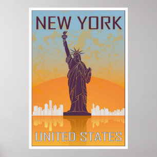 New York vintage poster