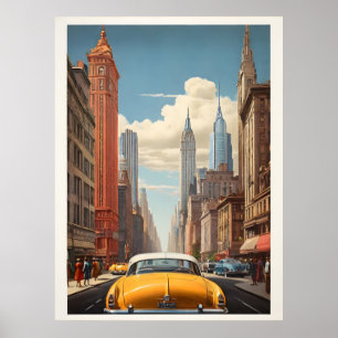 New York vintage poster