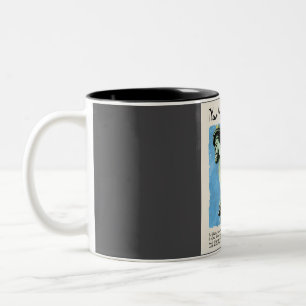 New York Vintage Watercolour Travel Two-Tone Coffee Mug
