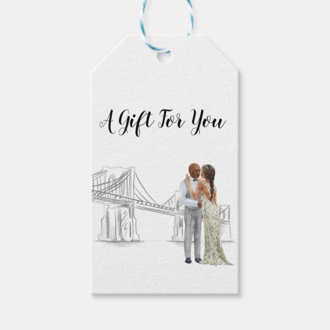 New York Wedding Gift Tag (Front)