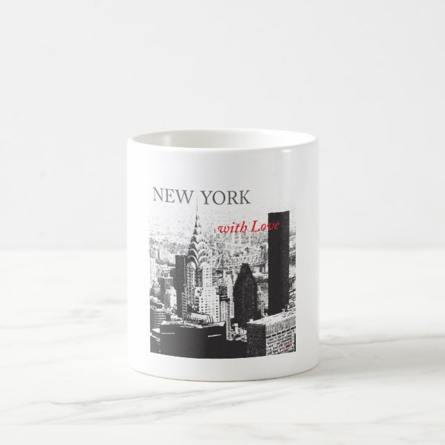New York with Love Coffee Mug (Center)