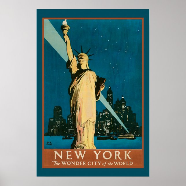New York Wonder City of the World Poster (Front)