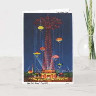 New York Worlds Fair 1939 Greeting card