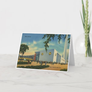 New York Worlds Fair 1939 Greeting card