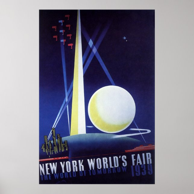 New York World's Fair 1939 Poster (Front)
