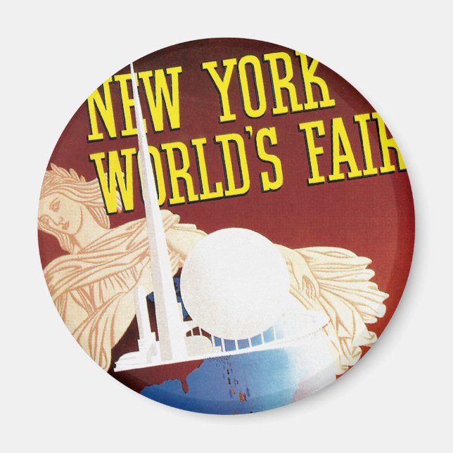 New York World's Fair (Globe) Magnet (Front)