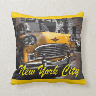 New York Yellow Cab Cushion