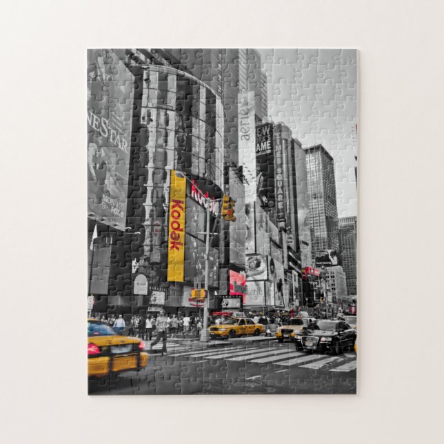 New York Yellow Cab Puzzle (Vertical)
