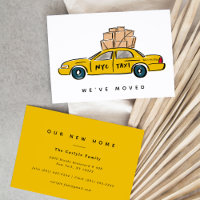 New York Yellow Taxi Cab Moving Announcements