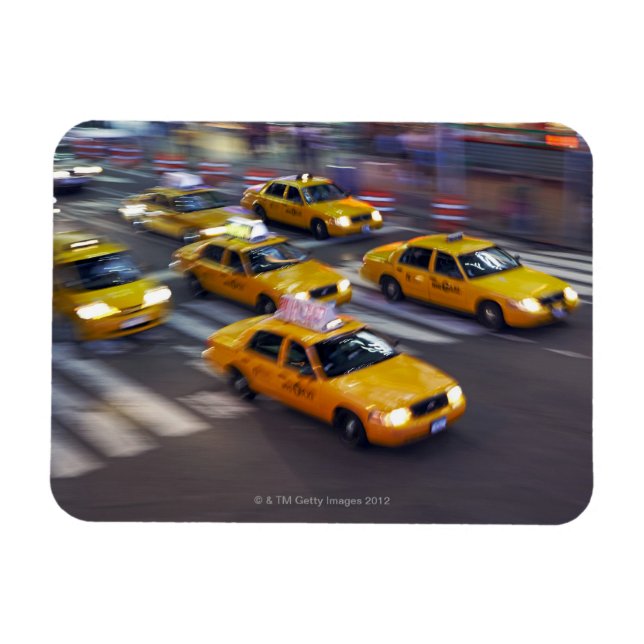New York Yellow Taxi's Magnet (Horizontal)