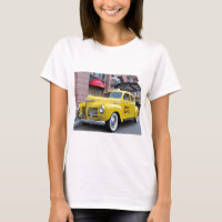 New York Yellow Vintage Cab