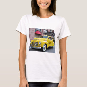 New York Yellow Vintage Cab T-Shirt