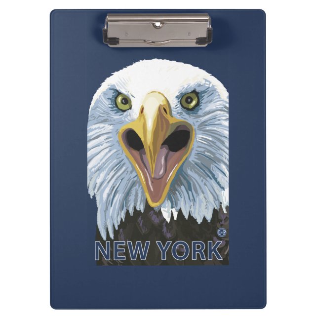 New YorkEagle Up Close Clipboard (Front)