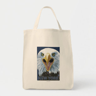 New YorkEagle Up Close Tote Bag