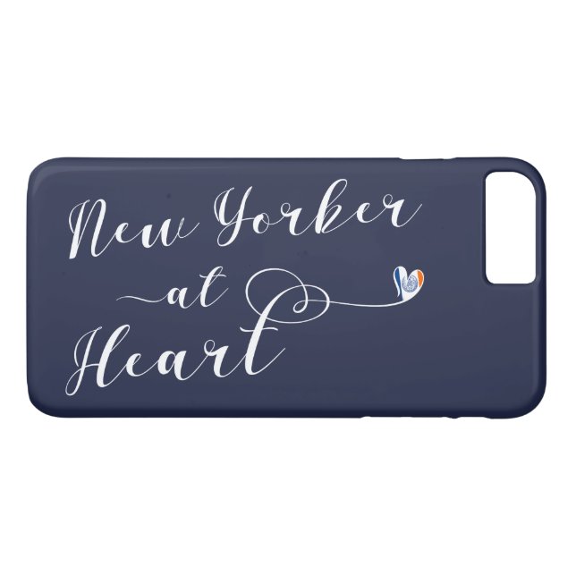 New Yorker At Heart Mobile Phone Case (Back (Horizontal))