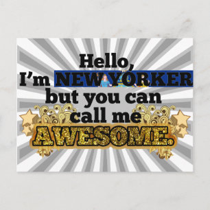 New Yorker, but call me Awesome Postcard