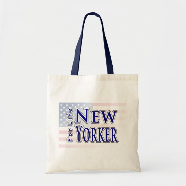 New Yorker For Life Tote Bag (Front)