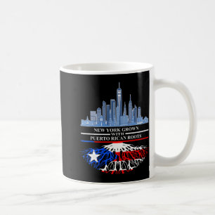 New Yorker Half Puerto Rican New York City Puerto Coffee Mug