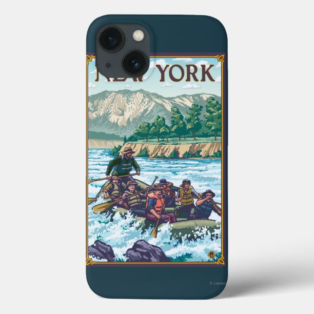 New YorkRiver Rafting Scene Case-Mate iPhone Case (Back)
