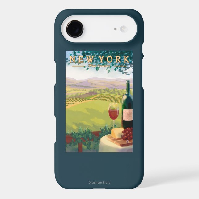 New YorkWine Country Scene Case-Mate iPhone Case (Back)