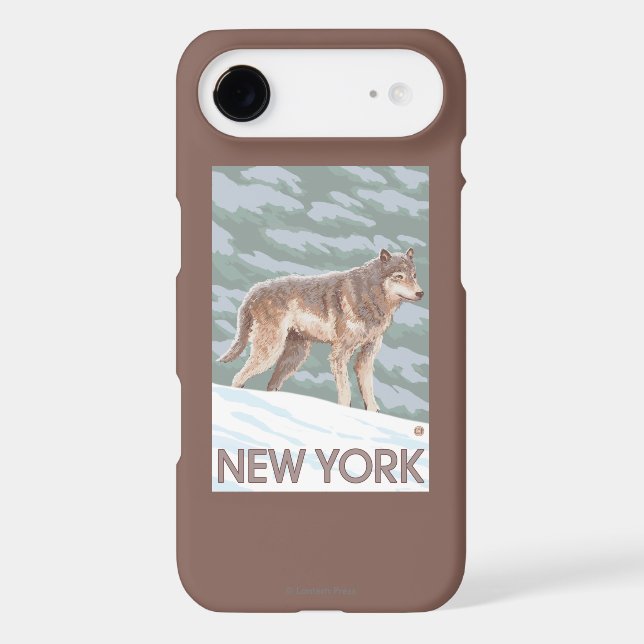 New YorkWolf Scene Case-Mate iPhone Case (Back)