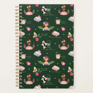 New You   New Year Resolutions Girly Illustrative Planner