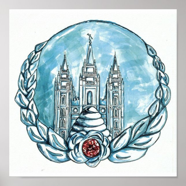 new young womens medallion poster (Front)