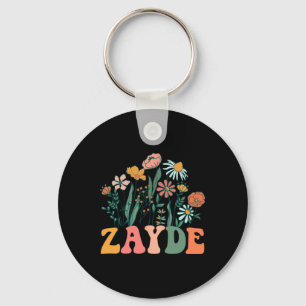 New Zayde Wildflower First Birthday & Baby Sho Key Ring