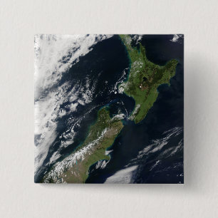 New Zealand 15 Cm Square Badge