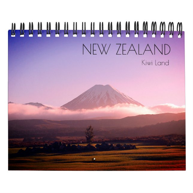 New Zealand 2026, Photo Calendar (Cover)