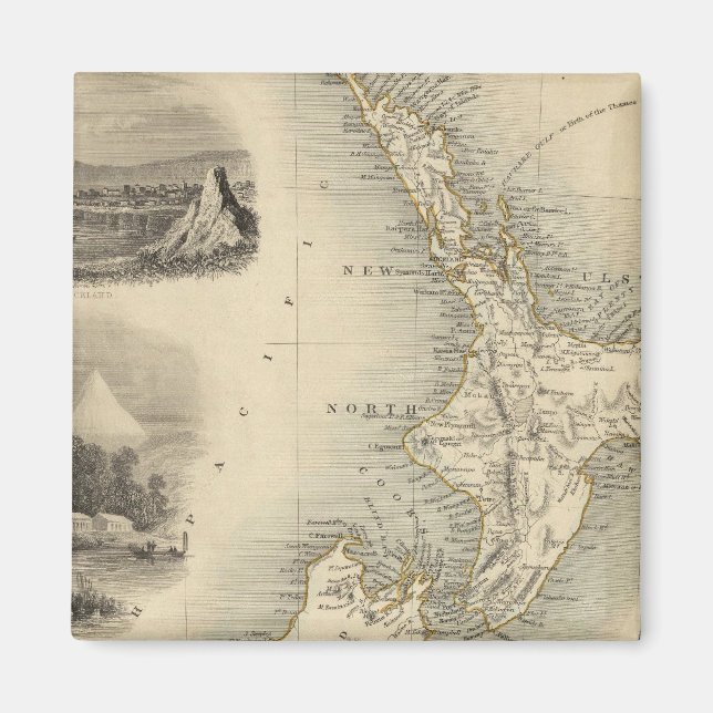 New Zealand 2 Magnet (Front)