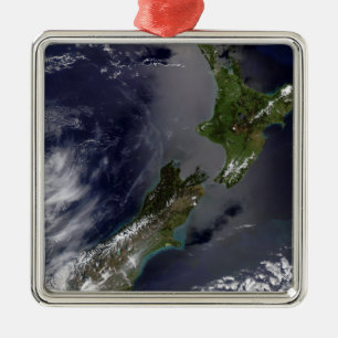 New Zealand 4 Metal Ornament