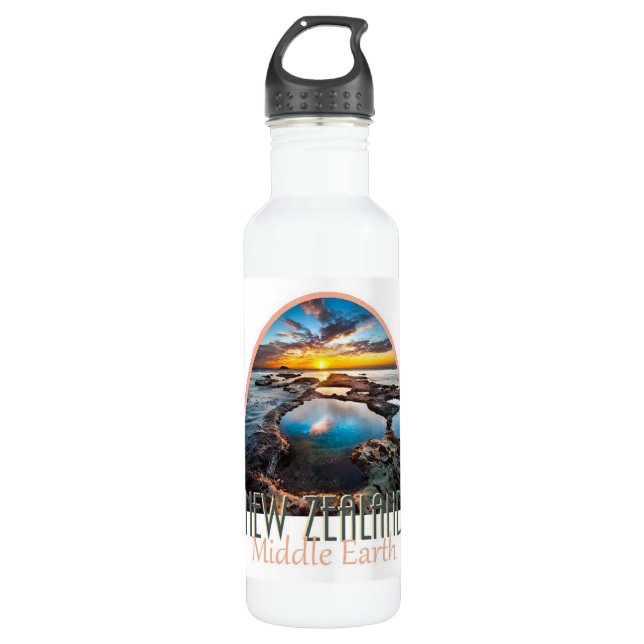 NEW ZEALAND 710 ML WATER BOTTLE (Front)